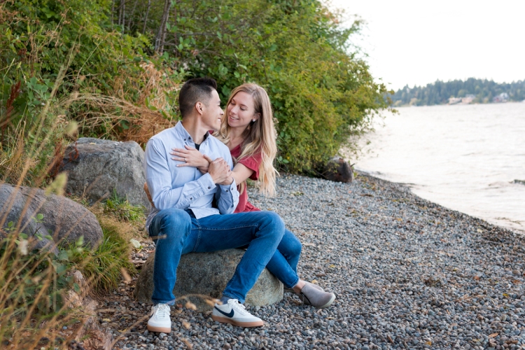 Water engagement Photography